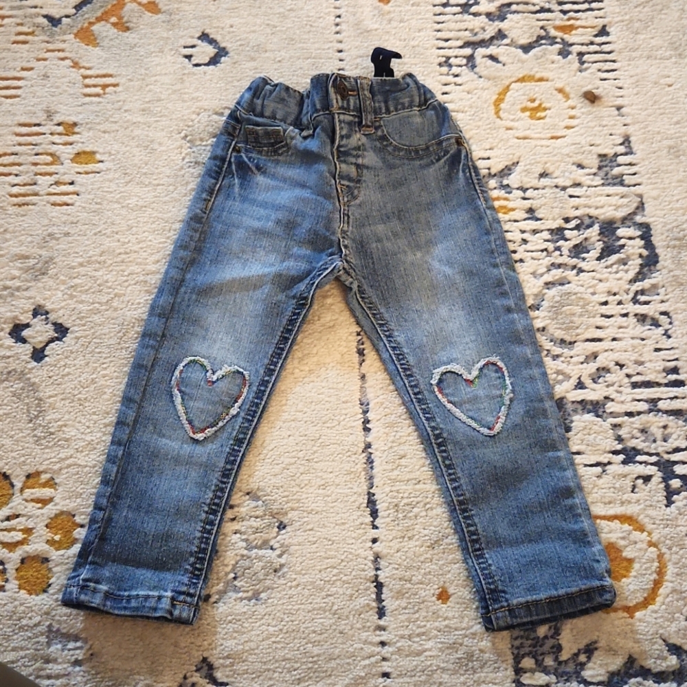 Cat and Jack heart jeans